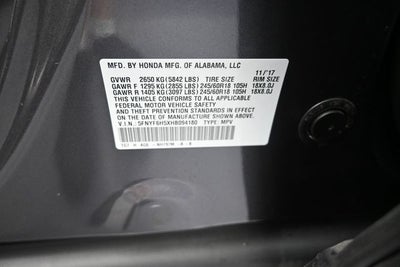 2017 Honda Pilot EX-L