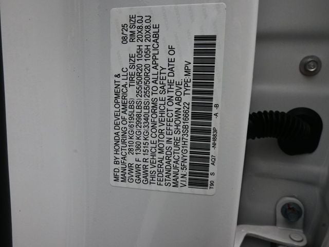 2025 Honda Pilot Touring+