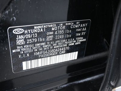 2013 Hyundai Azera Base