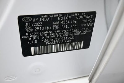 2023 Hyundai Sonata Limited