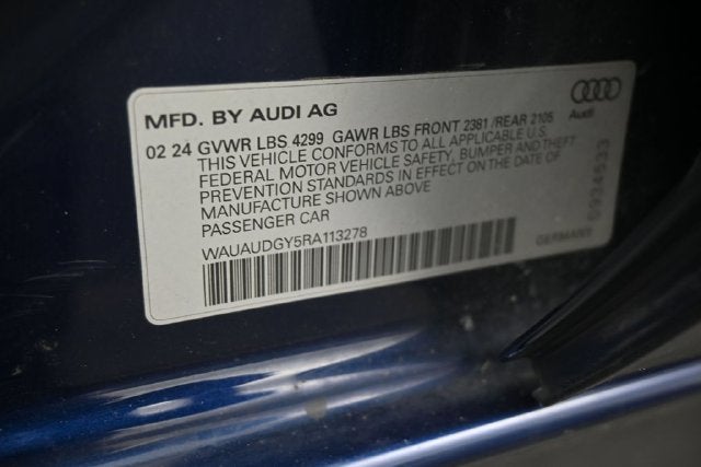 2024 Audi A3 40 Premium FrontTrak
