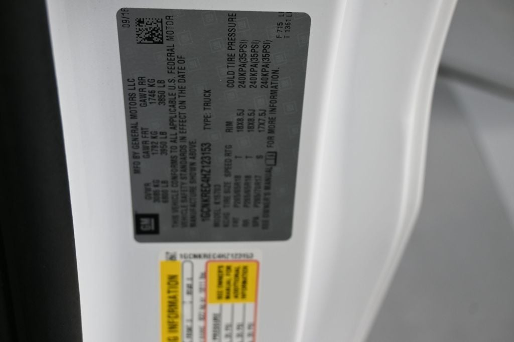 2017 Chevrolet Silverado 1500 LT LT2