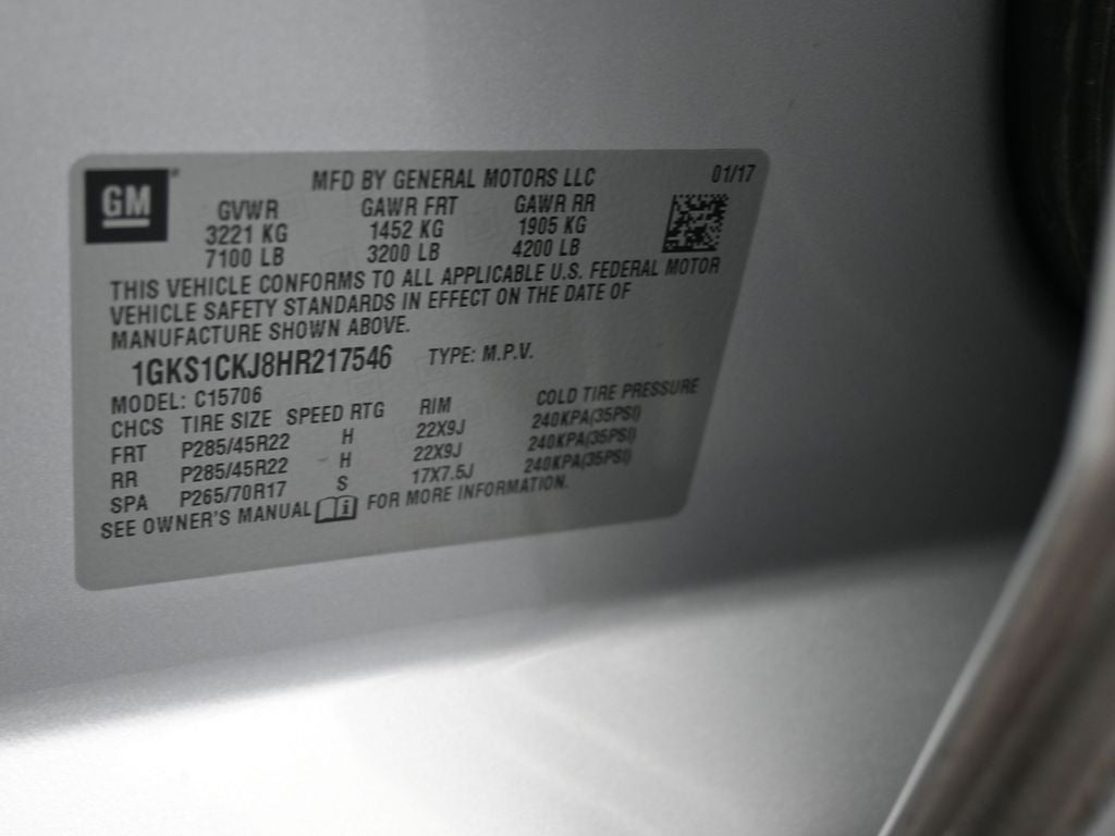 2017 GMC Yukon Denali