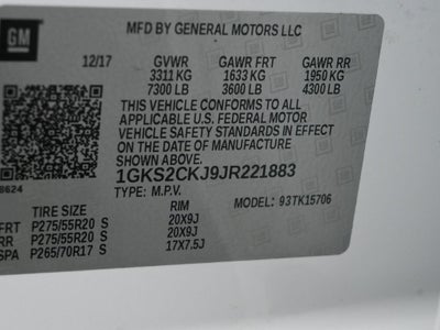 2018 GMC Yukon Denali