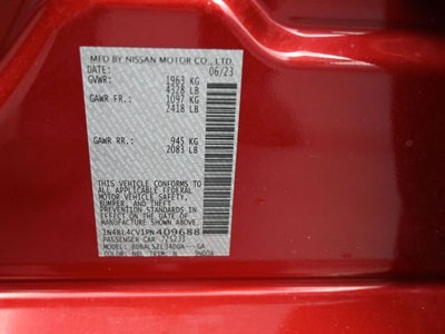 2023 Nissan Altima 2.5 SR