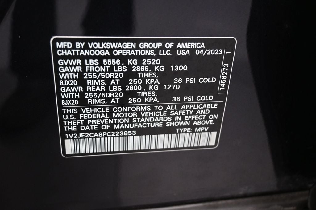 2023 Volkswagen Atlas Cross Sport 3.6L V6 SE w/Technology