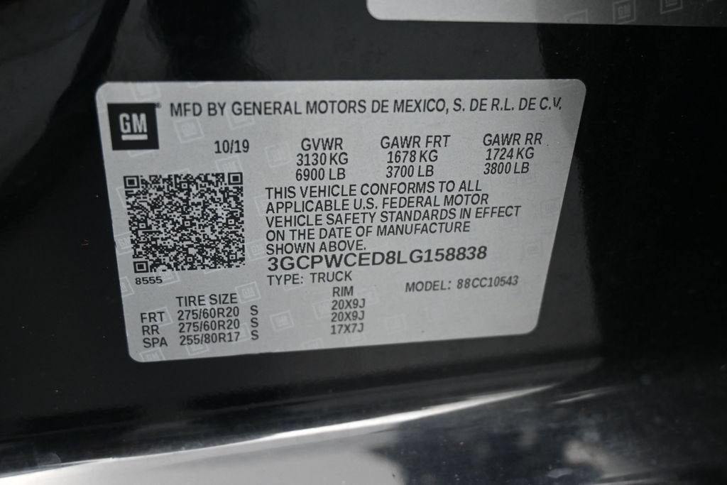 2020 Chevrolet Silverado 1500 LT Texas Edition