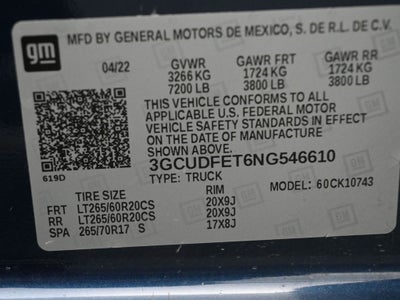 2022 Chevrolet Silverado 1500 LT Trail Boss