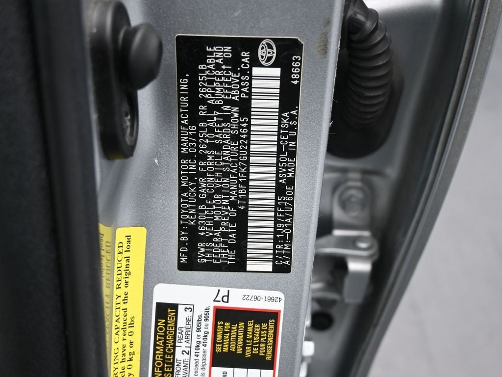 2016 Toyota Camry LE