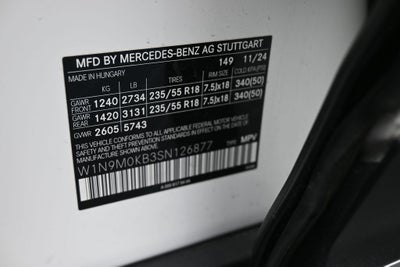 2025 Mercedes-Benz EQB 300 4MATIC®