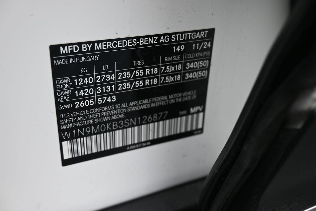 2025 Mercedes-Benz EQB 300 4MATIC®