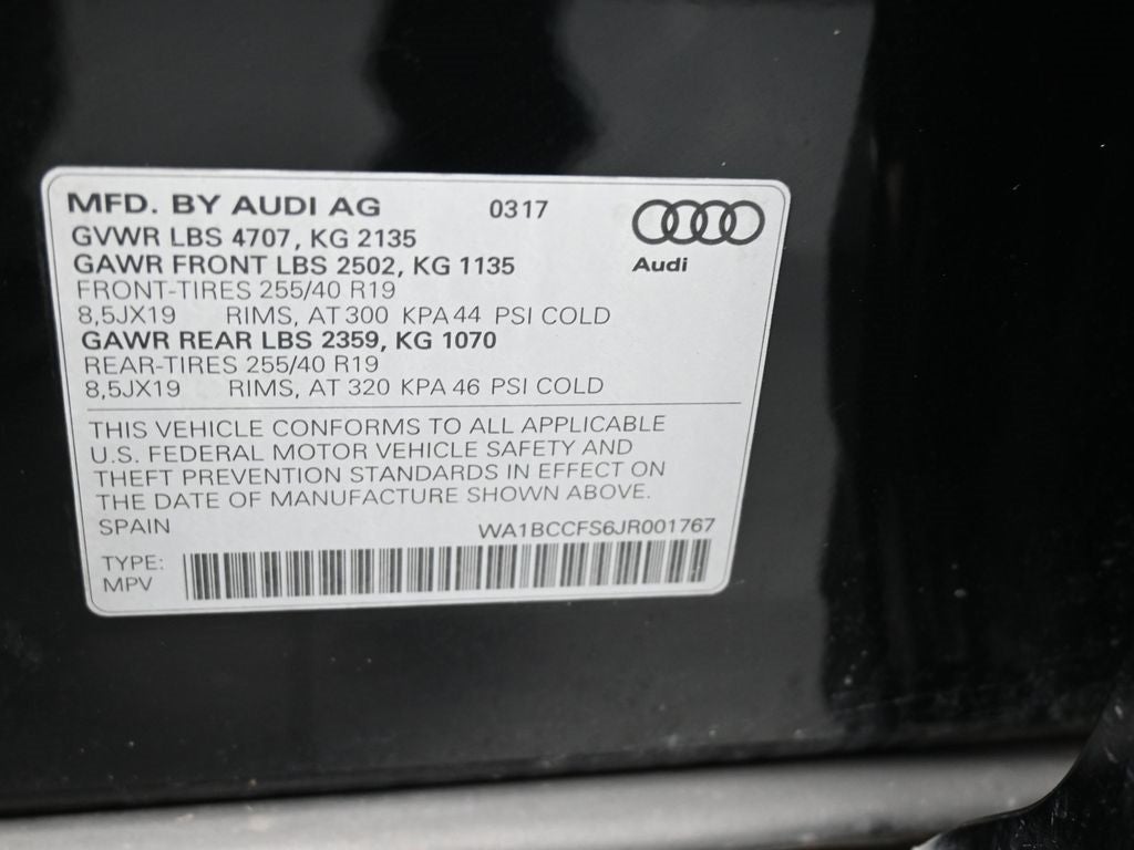 2018 Audi Q3 2.0T Premium
