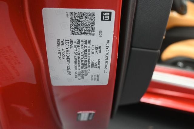 2023 Chevrolet Corvette Stingray 2LT