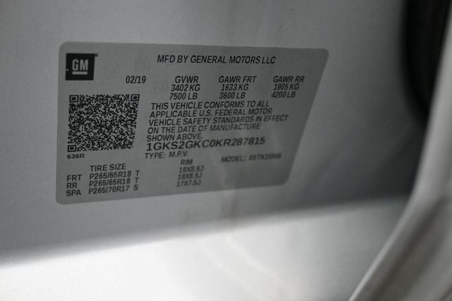 2019 GMC Yukon XL SLT