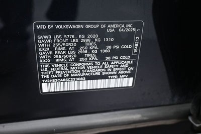 2025 Volkswagen Atlas Cross Sport 2.0T SE w/Technology