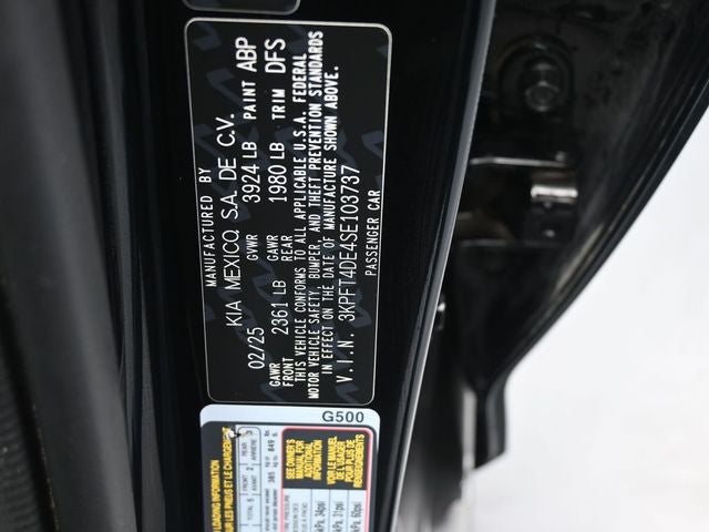 2025 Kia K4 LXS