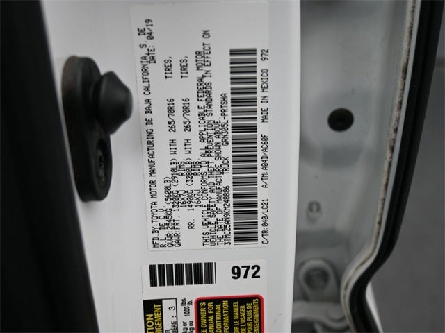 2019 Toyota Tacoma TRD Off-Road V6