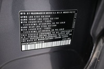 2022 Volkswagen Tiguan 2.0T SE R-Line Black