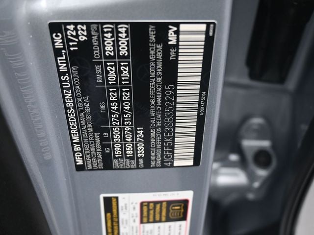2025 Mercedes-Benz GLS GLS 450 4MATIC®