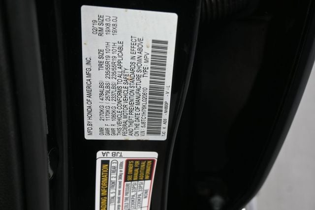 2019 Acura RDX Advance Package