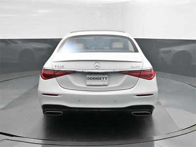 2024 Mercedes-Benz S-Class S 580 4MATIC®