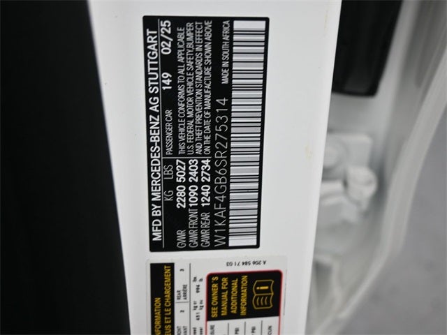 2025 Mercedes-Benz C-Class C 300