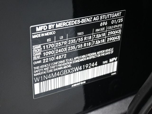 2025 Mercedes-Benz GLB GLB 250