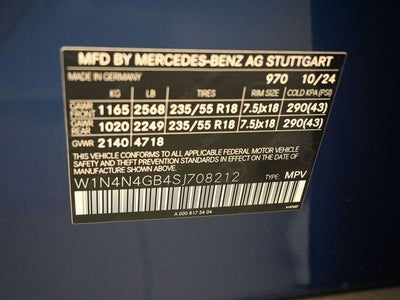 2025 Mercedes-Benz GLA GLA 250