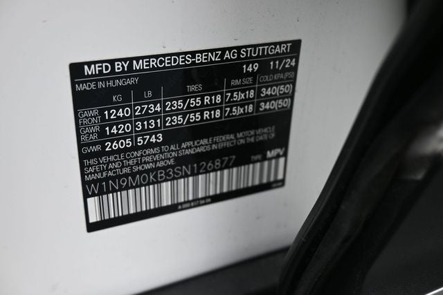 2025 Mercedes-Benz EQB 300 4MATIC®