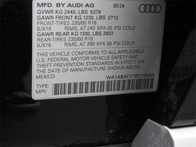 2024 Audi Q5 40 Premium quattro