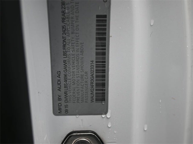 2016 Audi A5 2.0T Premium Plus quattro