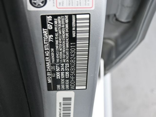 2016 Mercedes-Benz E-Class E 350