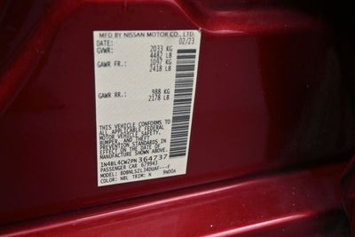 2023 Nissan Altima 2.5 SR