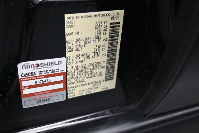 2023 Nissan Frontier SV