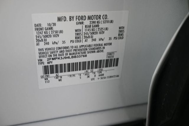 2020 Ford Edge ST Line