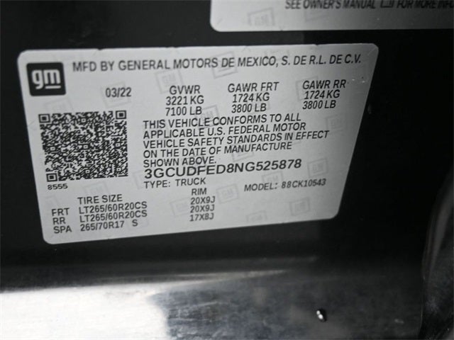 2022 Chevrolet Silverado 1500 LT Trail Boss