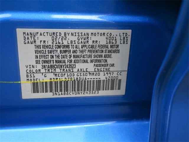 2022 Nissan Sentra SV