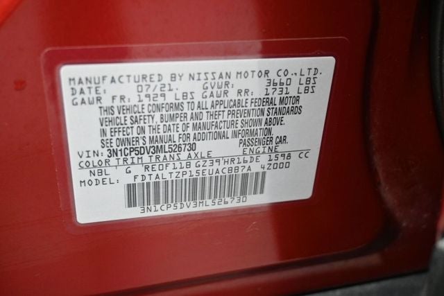 2021 Nissan Kicks SR