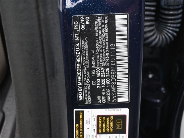 2019 Mercedes-Benz C-Class C 300