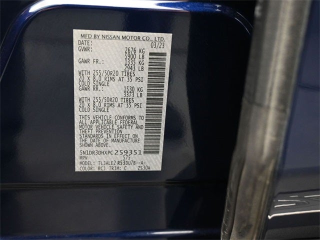 2023 Nissan Pathfinder Platinum