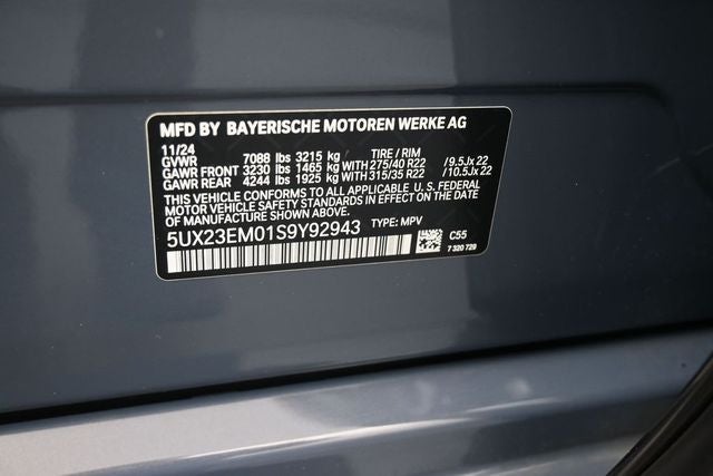 2025 BMW X7 xDrive40i