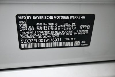 2026 BMW X5 M60i
