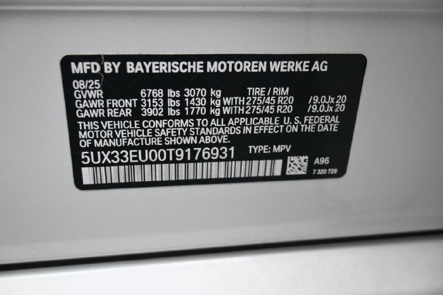 2026 BMW X5 M60i