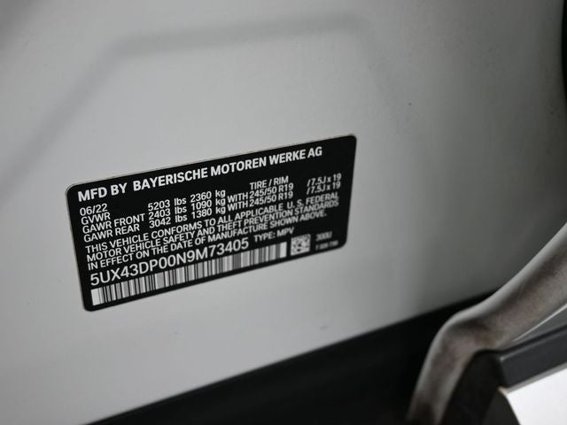 2022 BMW X3 sDrive30i