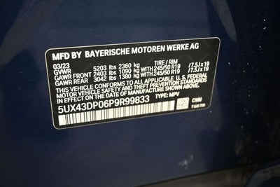 2023 BMW X3 sDrive30i
