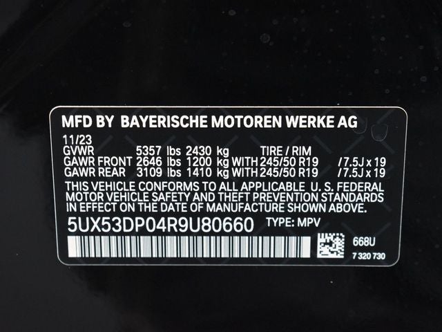 2024 BMW X3 xDrive30i