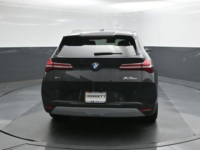 2025 BMW X3 30 xDrive