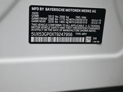 2026 BMW X3 30 xDrive