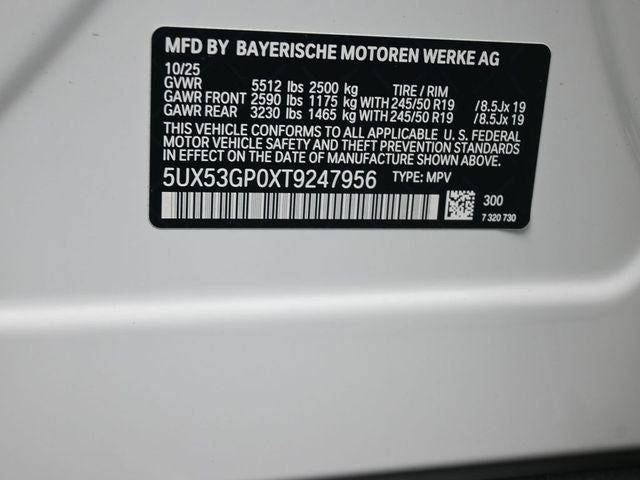 2026 BMW X3 30 xDrive
