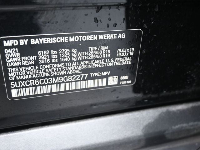 2021 BMW X5 xDrive40i